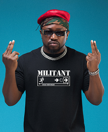 MILITANT DREAMCHASER T-SHIRT