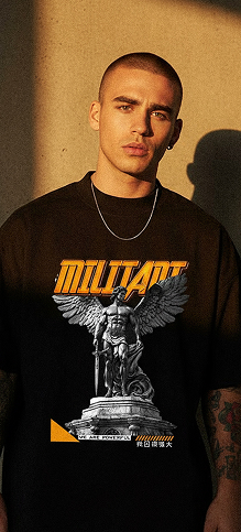 MILITANT ANGEL T-SHIRT